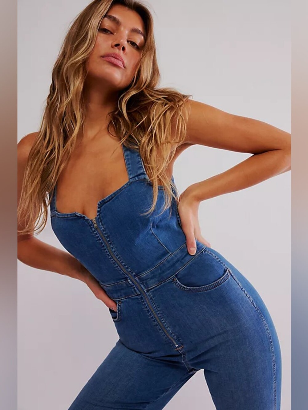 We the Free - CRVY 2nd Ave Jumpsuit - NWT